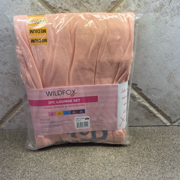 🆕Wildfox Shorty Tank Lounge Set + Headband - Picture 3 of 4